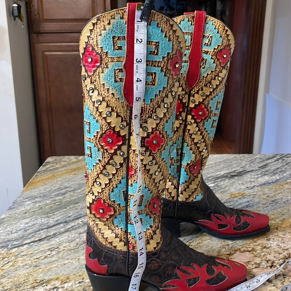 KURTMAN Handmade leather boots very unique - Picture 11 of 14